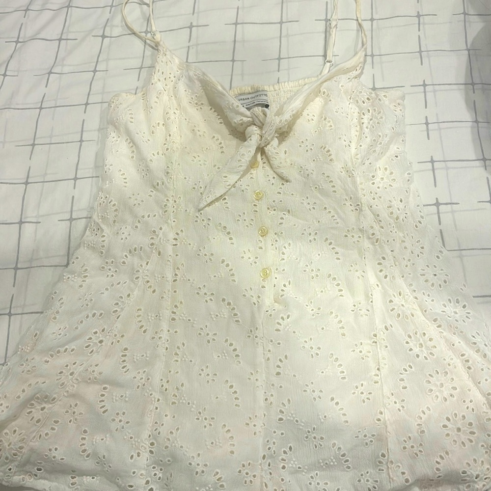 Urban Outfitter Nova Eyelet Romper
